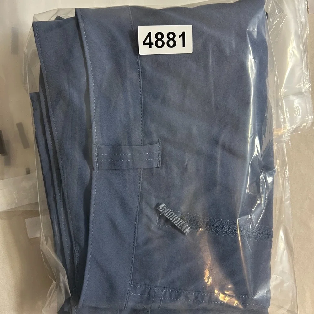 The North Face Retrc Tech III Hiking Pants Mens 40 Blue Flash Dry Outdoor Travel